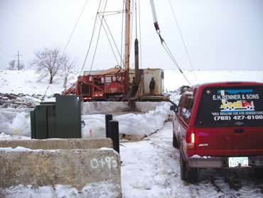 Dewatering in the cold