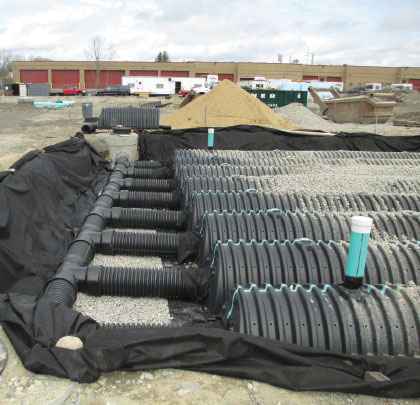 Subsurface Stormwater Drainage Solutions Maximize Land Use | Modern ...