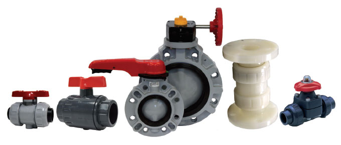 Plastic valves